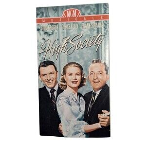 High Society VHS (1998, MGM/UA) Bing Crosby Grace Kelly Frank Sinatra - Tested W